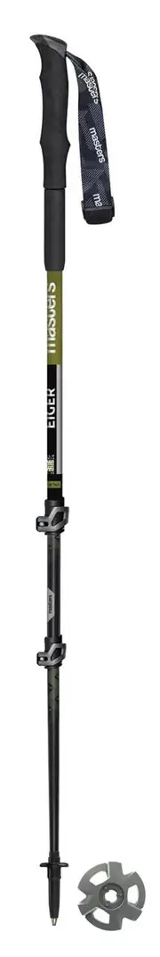 Masters Eiger Hiking Poles - Black/Green