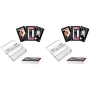 108pc Aquarius David Bowie Aladdin Sane Cassette Playing Cards/Poker Deck 4y+