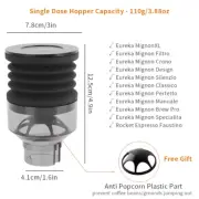Coffee Beans Grinder Single Dose Hopper and Bellows Coffee Grinder Bean Bin Blow