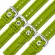 Watchband / 各品牌通用 舒適耐用 輕便 運動型 加厚矽膠錶帶 綠色