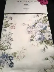 CABBAGES & ROSES Curtains Panels Drapes 50 x 96 Constance Multi Floral 2 PC Set