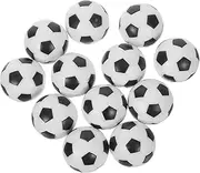Gatuida 12pcs Foosball Replacement Balls Soccer Balls for Tabletop Football Game Accessories Compatible with Foosball Tables for Home and Office Use