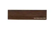 Melamine Pre Glued Iron on Edging Tape/Edge Banding 22mm Dark Walnut