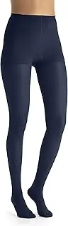 JOBST UltraSheer Waist High 15-20 mmHg Compression Stockings Pantyhose, Closed Toe, Medium, Midnight Navy