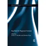 BIG DATA FOR REGIONAL SCIENCE