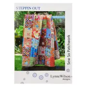 Steppin Out Quilt Pattern by Lynne Wilson Designs Tracked Post Quilting Sewing