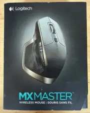 Logitech MX Master Black Wireless Bluetooth Mouse