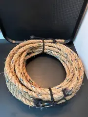 Theatrical hemp rope 30 feet. new