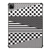 iPad Pro 12.9-inch (5th/6th gen) iPad Impact Case Black and White Pattern Obsessed