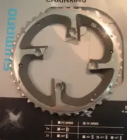 Shimano XTR M985 42T-AFx 88BCD MTB Chainring- NEW/NOS- 2x10-Spd- NIB++
