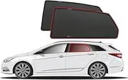 Genuine SNAPSHADES Car Rear Window Shades for Hyundai i40 Wagon (2011-2020)