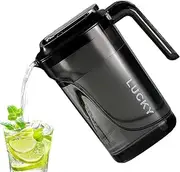 Fridge Water Dispenser - 2200ml Large-Capacity Food Grade Water Dispenser | Easy-Pour Fridge Dispenser for Tea, Lemonade, Milk, Beer, Multifunctional Water Container for Home
