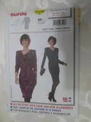 New Burda Style #7599 Sewing Pattern Misses After Five/Business Dress Size 10-22
