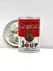 Zuru Mini Brands Retro Campbells Tomato Soup Can From Back In The Day.