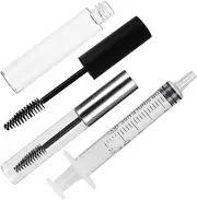 FOYTOKI 12Pcs Empty Mascara Tube Refillable Eyeliner Lip Gloss Containers with Durable Lightweight for Custom Mascara Eyelash Storage