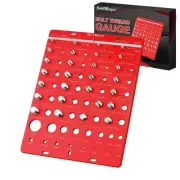 44 Nut and Bolt Thread Checker, Identifier Gauge, Thread Checker Standard and...