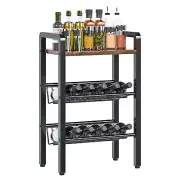 3 Tier Kitchen Countertop Organizer-Shelf - Kitchen Counter Shelf with Slante...