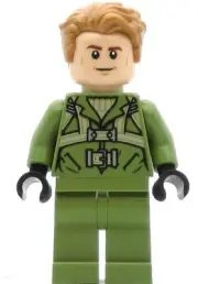 LEGO Super Heroes Minifigure Steve Rogers (Genuine)