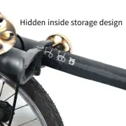 Adjustable Bike Frame Cover with Hidden Storage for Brompton Folding Bicycle