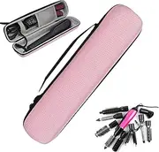 Flat Iron Holder,Waterproof Curling Iron Organizer - Portable Travel Supplies, Multifunctional Haircare Accessories for Men, Women, Pink, Refer to description, Unisex