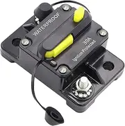 MetieFasia 30-300 AMP Resettable Circuit Breaker for Car Audio Systems - 48V DC, 30A
