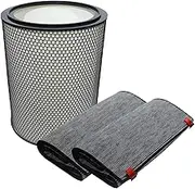 PUREBURG Replacement Filter Set Compatible with Dyson BP03 BP04 BP06 Purifier Big+Quiet Formaldehyde Extra Large, HEPA + 2 Carbon Filter (972132-01 & 972133-02)