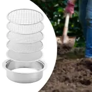 Soil Sifter Soil Sieve Set 5 Sieve Mesh Sizes Gardening Tool Gardening Sifting