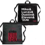 Stranger Things Drawstring Bag TV Series Stranger Things Leisure With Handle