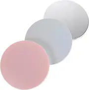 SHERCHPRY 3pcs Portable Puff Powder Case Stylish Loose Powder Container for Women Flip Type Design for Easy Use for Travel and Makeup Touch Ups for Loose and Foundation