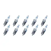 10 x Bosch Double Platinum Spark Plugs for Audi RS6 4F2 C6 4F5 C6 BUH 10Cyl 5L