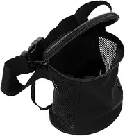 Deluxe Diving Snorkeling Mesh Bag Scuba Diving Gear Waist Pack Pouch Black