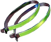 Fonder Mols (Upgraded Version Bicycle Safety Metal Pants Clips/Pant Leg Band, 1 Pair