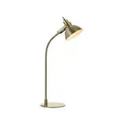 Gwendolyn Antique Brass Curved Desk Lamp