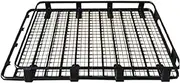 Car Accessories Black Steel Roof Racks Car Cargo Carrier Luggage Basket