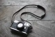 Genuine Real Leather Camera Shoulder Neck strap for Film EVIL Camera Brown 3252