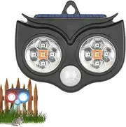 Solar Animal Repeller | Farm Snake Away Device,Long-Lasting Weather-Proof Solar Animal Repeller Device for Garage, Lawn, Yard, Patio, Farm, Porch, Garden