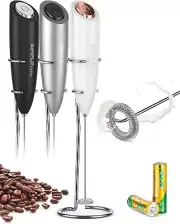 Handheld Milk Frother - Electric Foam Maker for Cappuccino & Latte