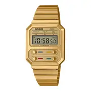 Casio A100weg-9a Watch in Gold