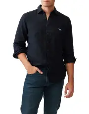 [Rodd & Gunn] Coromandel 2 Long Sleeve Sports Fit Shirt in Midnight