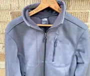 NEW Men's Small The North Face Full Zip Apex Risor Soft Shell Jacket Dark Grey
