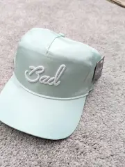 Bad Birdie Active Rope Hat Mint Green Golf Mens Golfers Cap Snapback Snap NWT