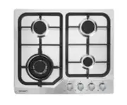 Gas Cooktop 60cm Gas Stove Cooker 4 Burner Konbs NG LPG Steel