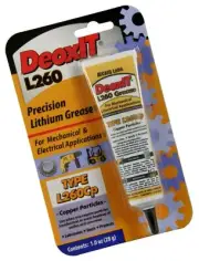 CAIG Laboratories, DeoxIT L260-C1, Lithium Grease, Copper Particles, 28g Sque...