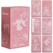 Classic Pink Tarot Cards with Guidebook-Tarot Cards for BeginnersLearining Tarot