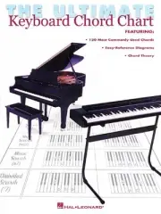 The Ultimate Keyboard Chord Chart - 120 Piano Chord Diagrams NEW 000220016