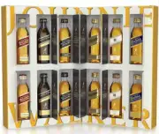 Johnnie Walker 12 Days of Discovery Blended Scotch Whisky Gift Pack (12 x 50ml )