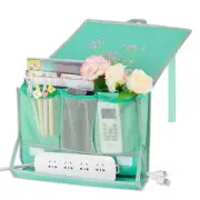 Bedside Caddy Bedside Storage Organizer Bedside Organizer with Power Green