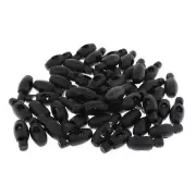 50pcs Cord Stopper With Spring Single-hole Cord End Pieces,