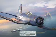 The Scrappers VBF-80 - Canvas Art with Corsair Relic - 18" x 12"