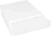 Veemoon 1 PC Transparent Plastic Egg Holder Durable Refrigerator Storage Box for Eggs Style Design for Kitchen Organization Stackable and Easy to Clean